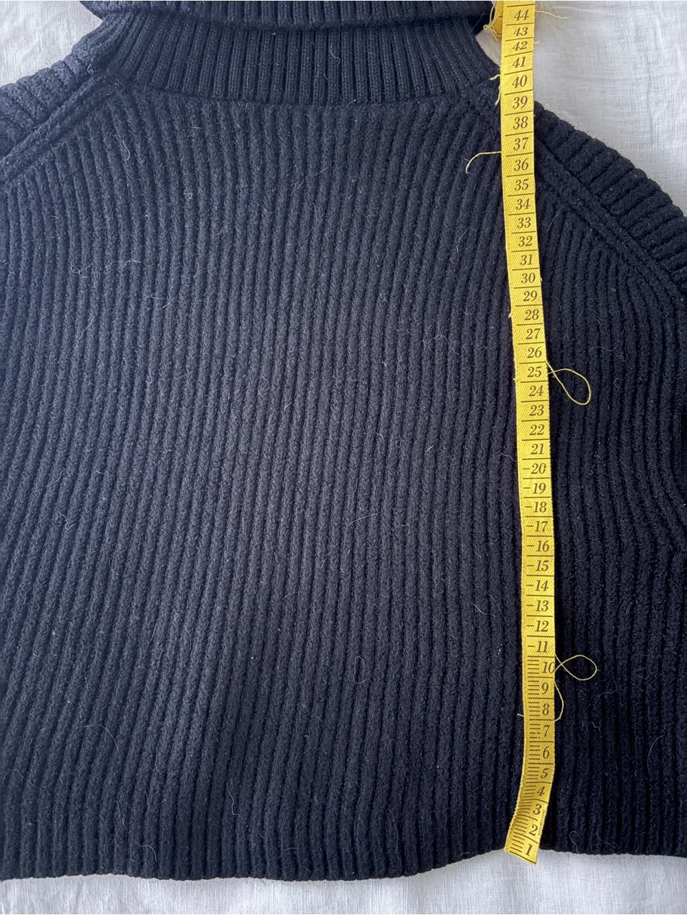 Babaton Black Merino Wool Turtleneck Sweater - Picture 6 of 6